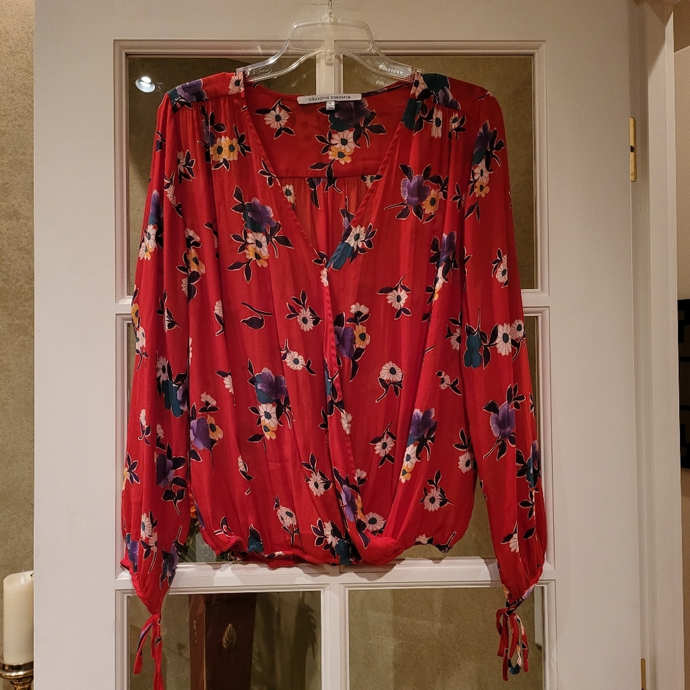 Collective Concepts (NWOT) Long Sleeve Blouse